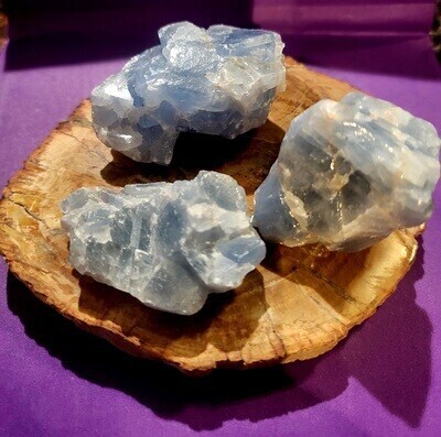 Blue Calcite - Raw