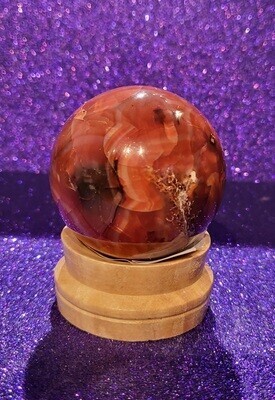 2.25&quot; Carnelian Sphere