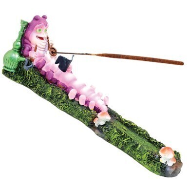 10.5&quot; Smoking Caterpillar Incense Burner