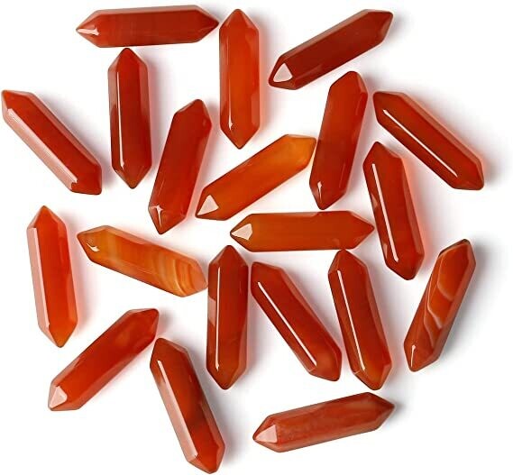1.5&quot; Double Terminated Carnelian
