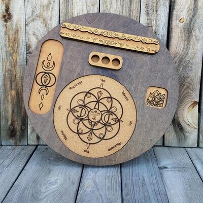 15&quot; TRIPLE MOON RITUAL ALTAR