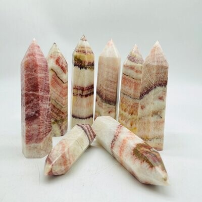 Dali Jasper Quartz Tower 3 - 4" H