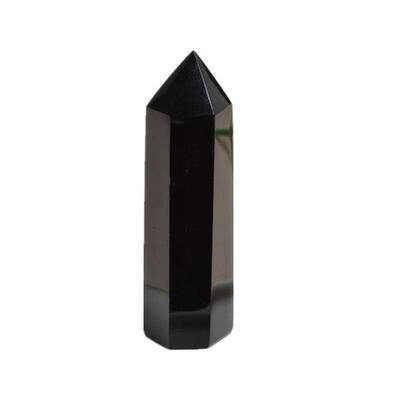 3&quot; Black Obsidian Tower