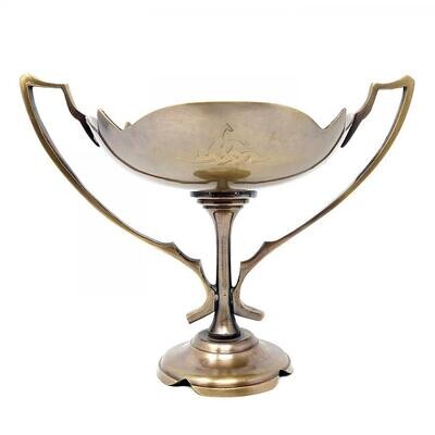 7&quot; Triquetra Egyptian Lotus Burner/Smudge Pot