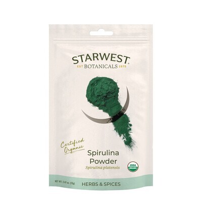 Spirulina Powder Organic Eco-Friendly (2.47 oz)