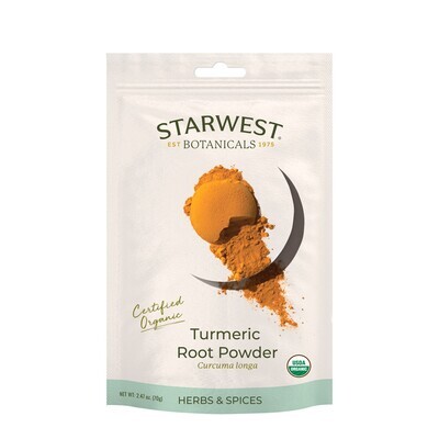 Turmeric Root Powder Organic (2.47 oz)
