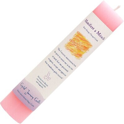 Manifest a Miracle Reiki Pillar