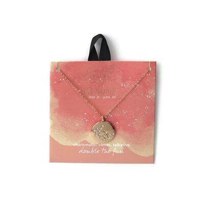 Gemini Star Sign Pendant