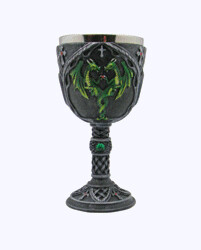 7&quot; Green Dragon Chalice