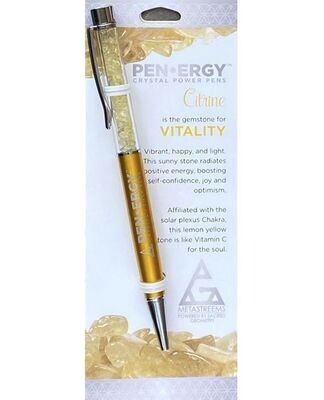 Citrine Crystal PenErgy - Vitality