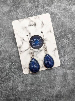 Lapis Lazuli Dangle Earrings
