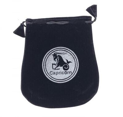Capricorn Sign Velvet Bag