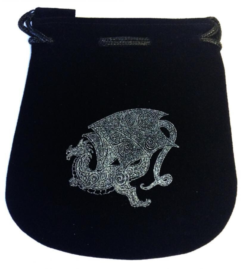 Dragon Velvet Bag