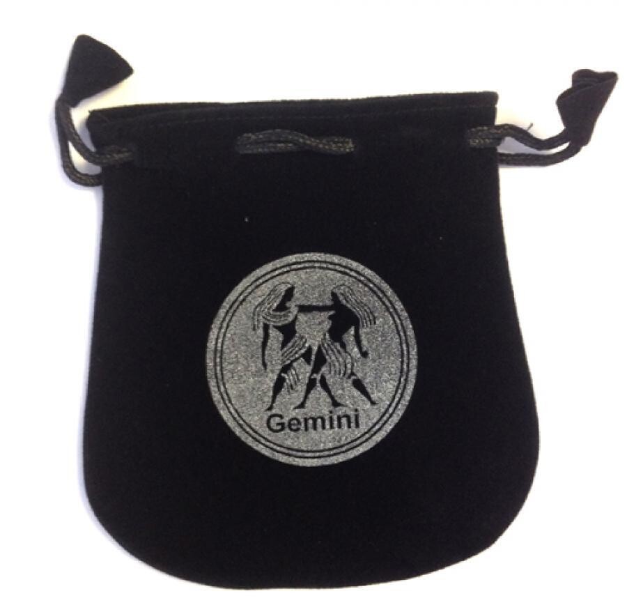 Gemini Sign Velvet Bag