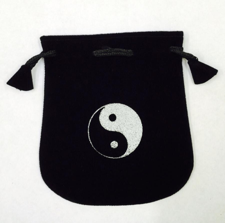 Yin Yang Velvet Bag