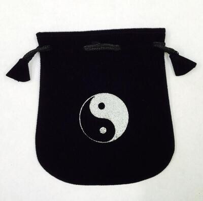 Yin Yang Velvet Bag