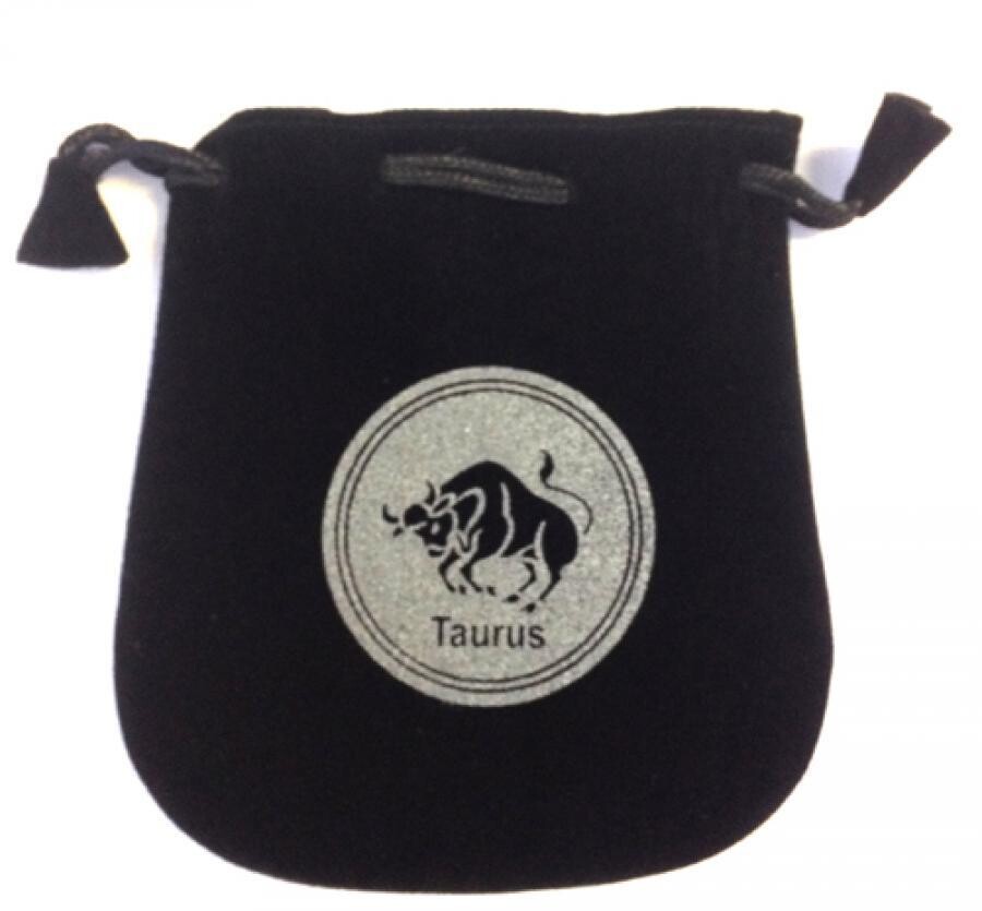 Taurus Sign Velvet Bag