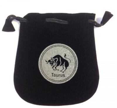 Taurus Sign Velvet Bag