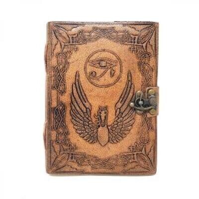 Eye Of Horus Leather Journal 5x7&quot;