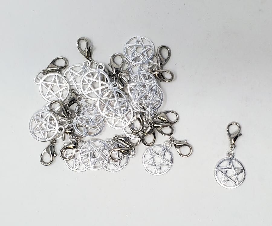 Pentacle Charm w/ Clip