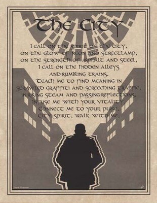 11&quot; City Prayer Poster