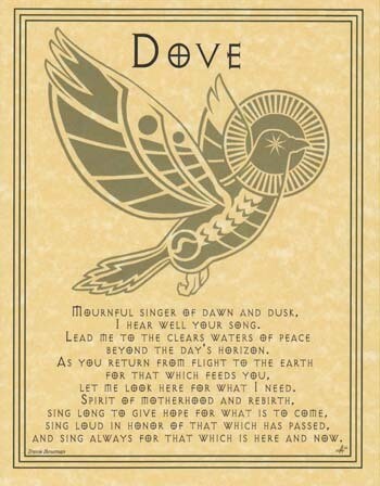 11&quot; Dove Prayer Poster