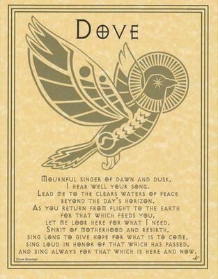 11&quot; Dove Prayer Poster