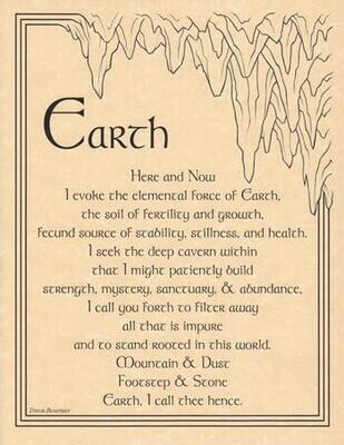 11&quot; Earth Evocation Poster