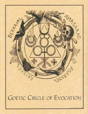 11&quot; Goetic Circle Of Evocation Poster