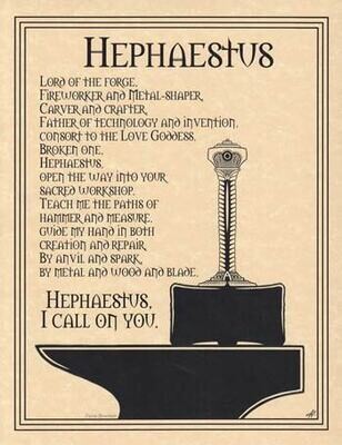 11&quot; Hephaestus Poster