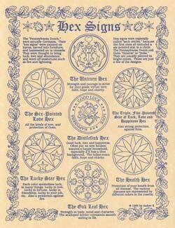11&quot; Hex Signs Poster