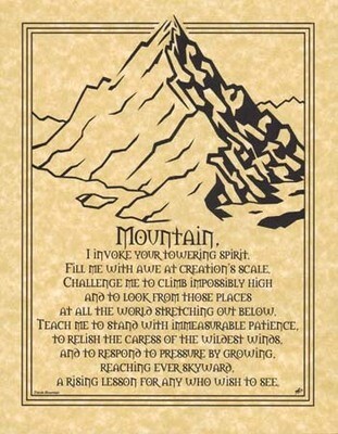11&quot; Mountain Prayer Poster