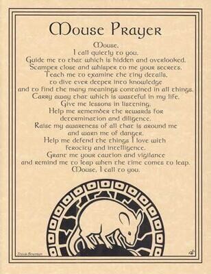 11&quot; Mouse Prayer Poster