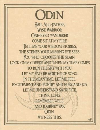 11&quot; Odin Poster
