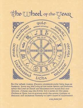 11&quot; Pagan Year Poster