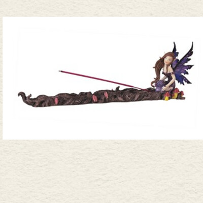 13&quot; Purple Fairy Incense Burner
