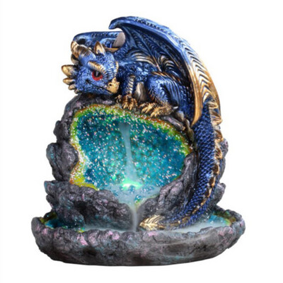 5.5&quot; LED Blue Baby Dragon Backflow Burner