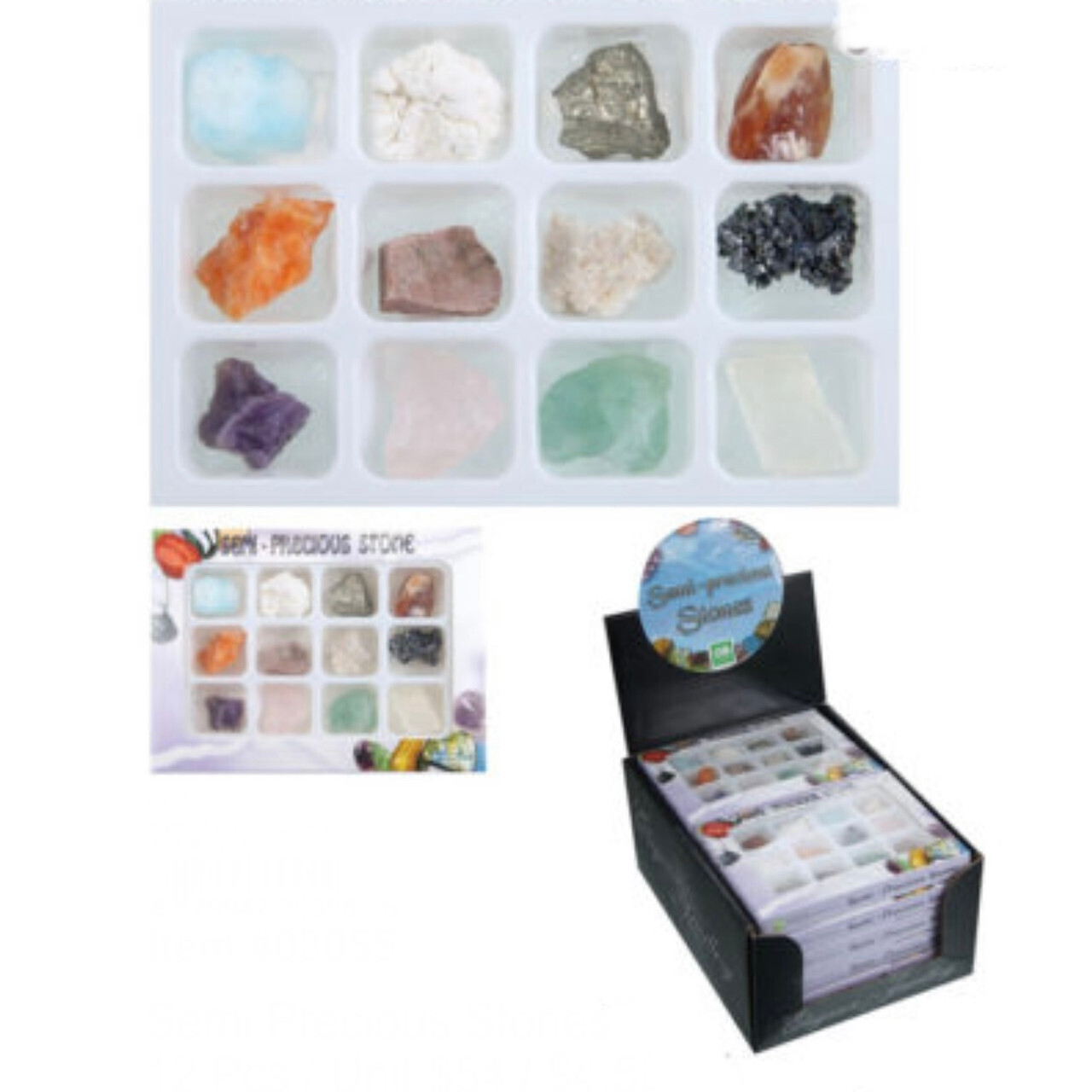 Semi Precious Stones Starter Pack (Assorted)