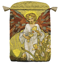 Art Nouveau Satin Bag