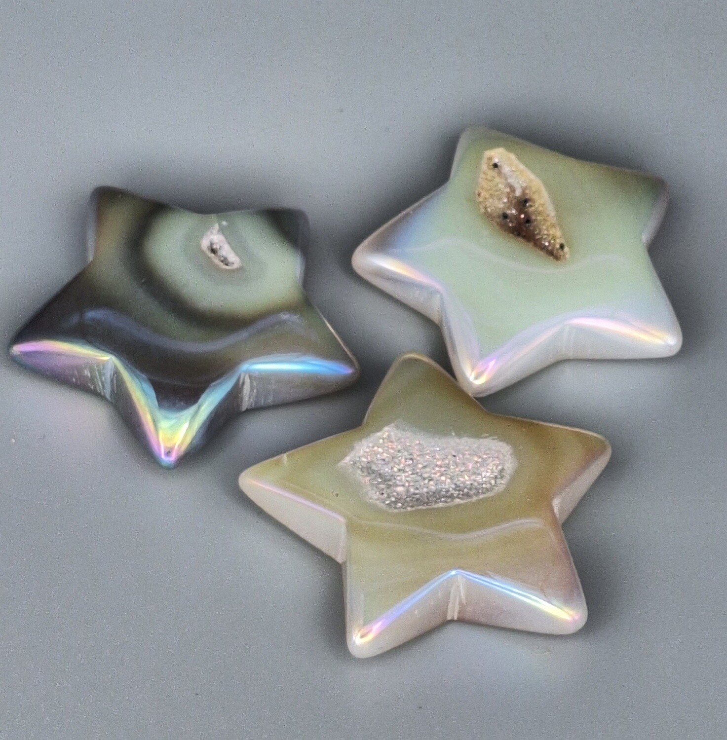 2&quot; Aura Chalcedony Star