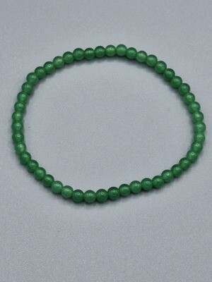 Green Aventurine 4mm Gemstone Bracelet