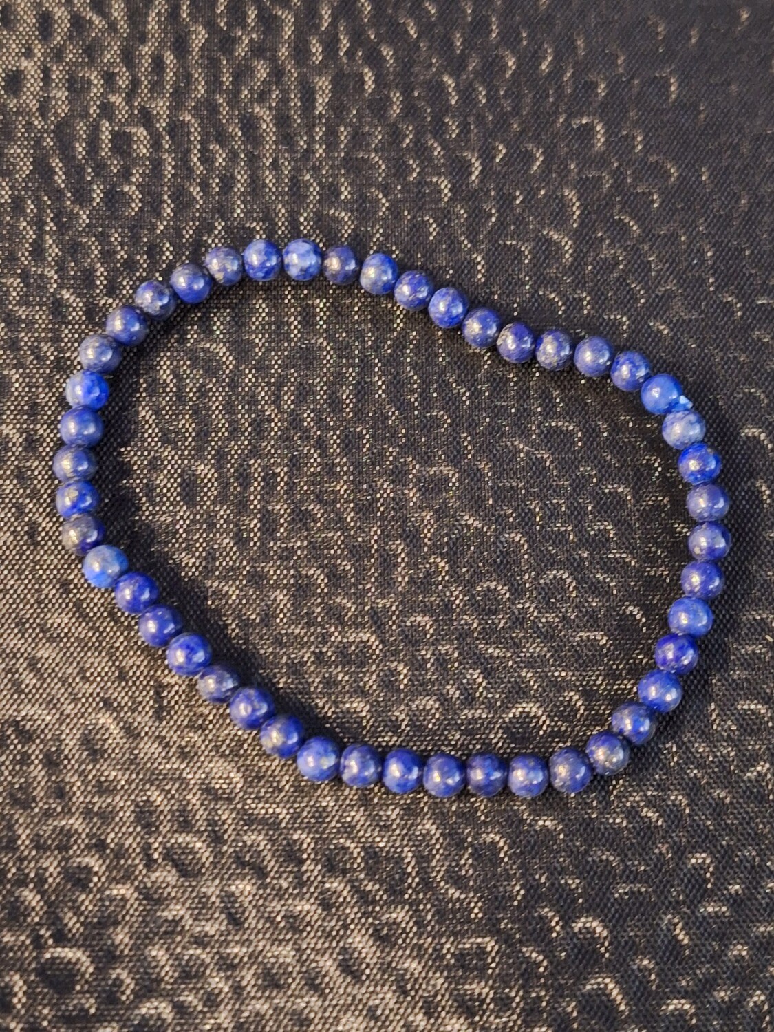 Lapis Lazuli 4mm Gemstone Bracelet