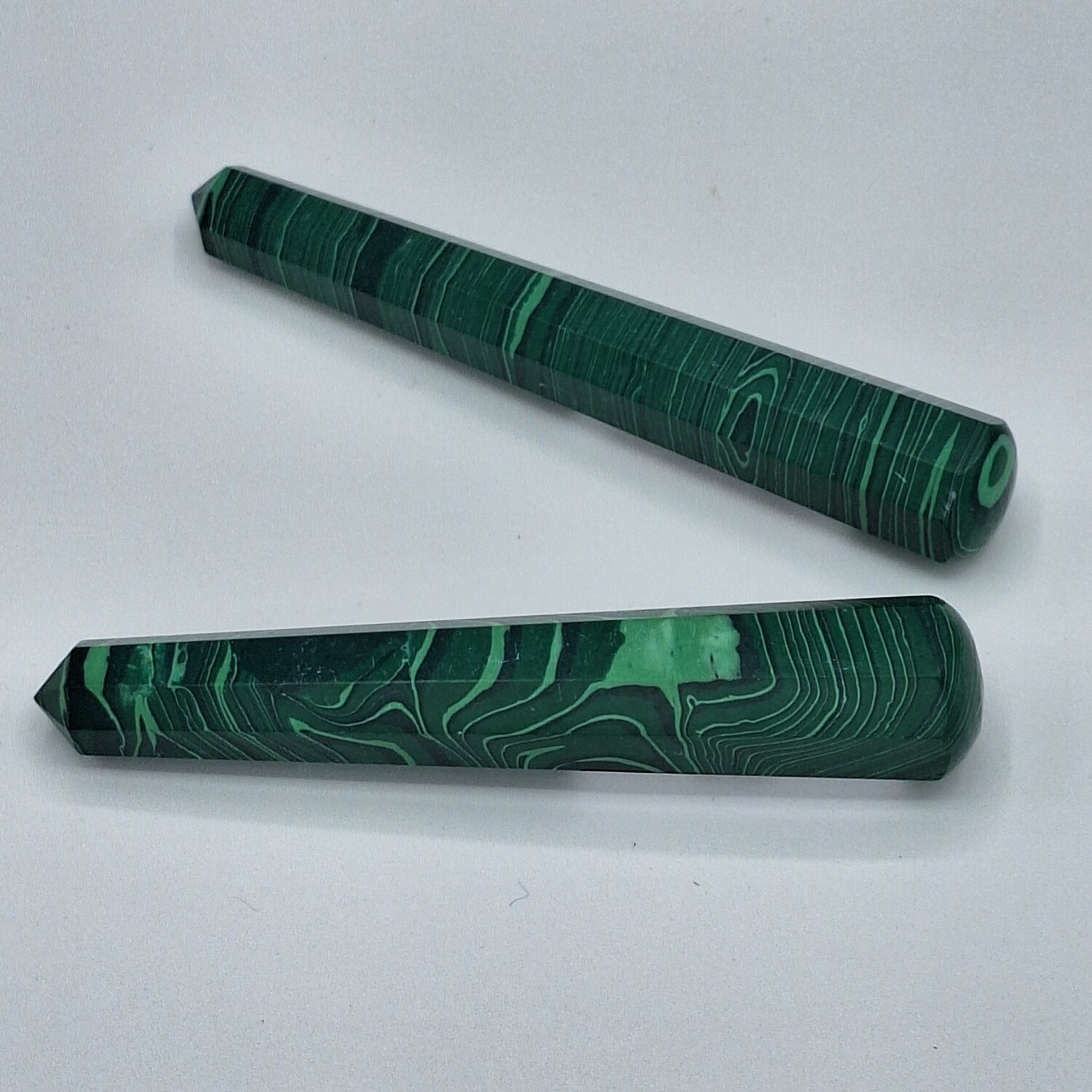 4.25&quot; Malachite Massage Wand