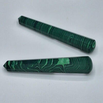 4.25" Malachite Massage Wand