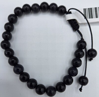 Blue Goldstone Slide Bracelet
