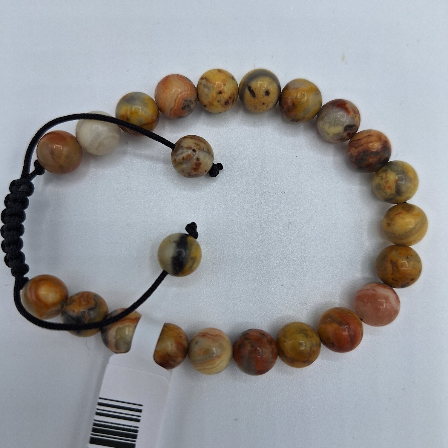 Crazy Lace Agate Slide Bracelet