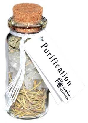 Purification Pocket Spell Bottle 2&quot;