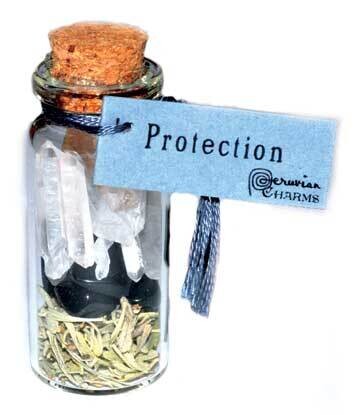 Protection Pocket Spell bottle