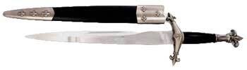 Fleur De Lis Medieval Athame