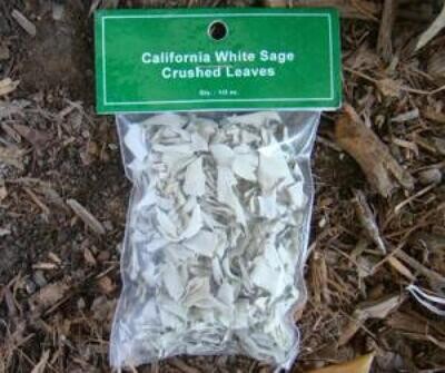 California White Sage Smudging loose leaf (1 oz)